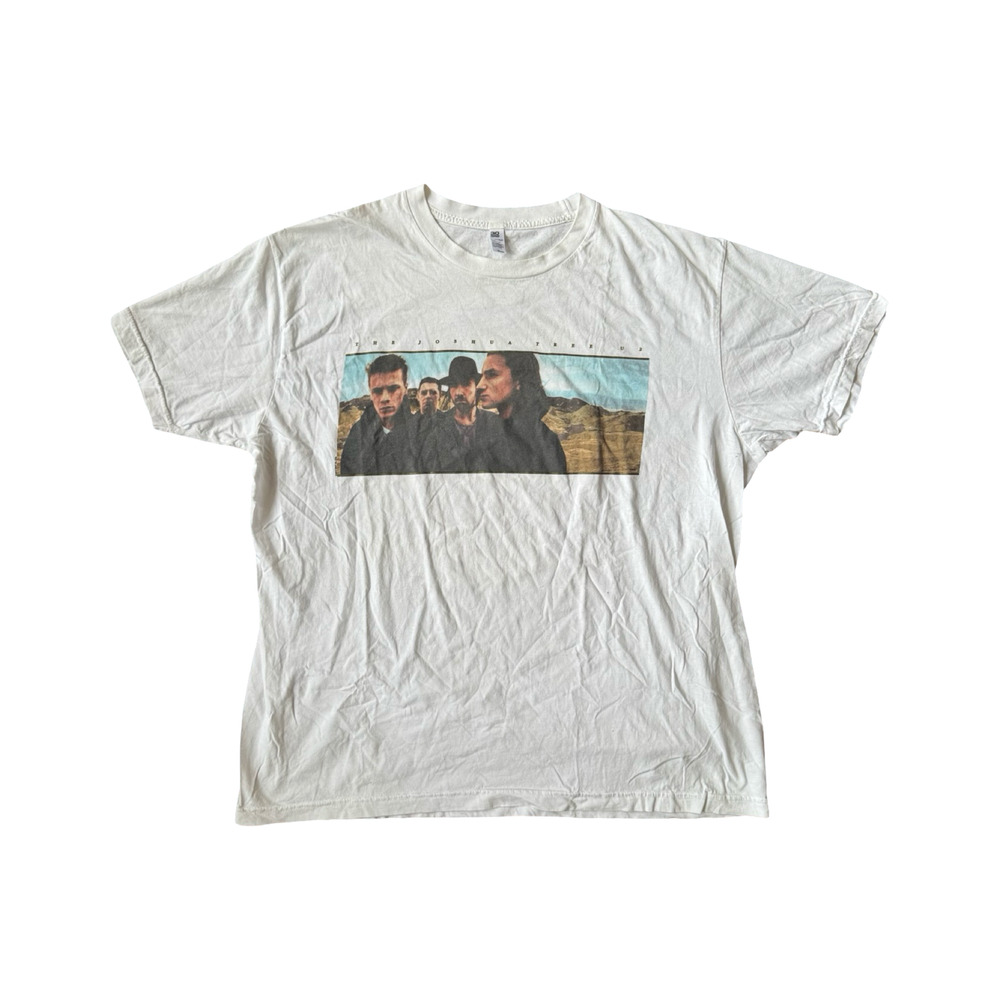U2 Joshua Tree 2017 Tour LA Apparel Tee Size 2XL